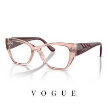 Vogue Eyewear - Butterfly - Transparent Light Pink/Burgundy