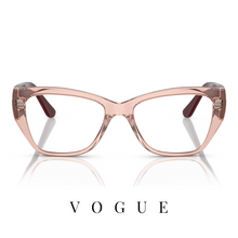 Vogue Eyewear - Butterfly - Transparent Light Pink/Burgundy