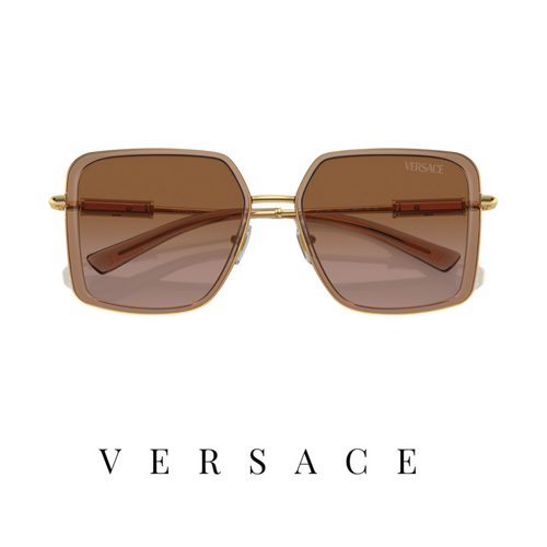 Versace - Square - Brown