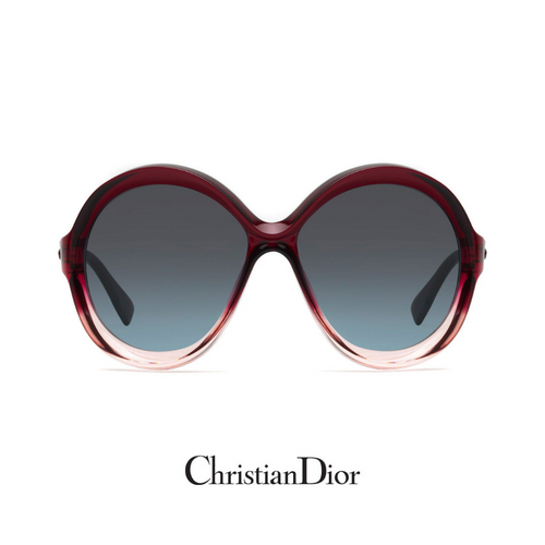 Christian Dior - Oversized - Transparent Burgundy&Pink