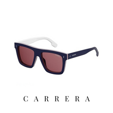 Carrera - Oversized - Square - Navy Blue/White