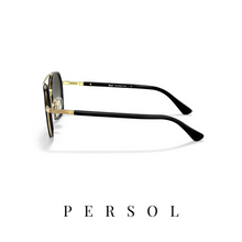 Persol - Square - Black/Gold