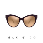 Max&Co. - Oversized - Cat-Eye - Dark Purple