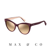 Max&Co. - Oversized - Cat-Eye - Dark Purple
