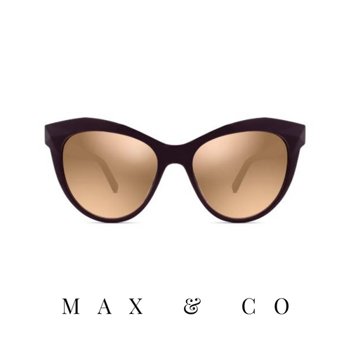 Max&Co. - Oversized - Cat-Eye - Dark Purple