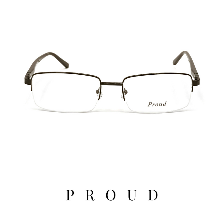 Proud Eyewear - Semi-Rimless - Black