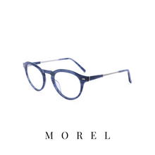 Morel Eyewear - 'Gabin' - Blue/Silver