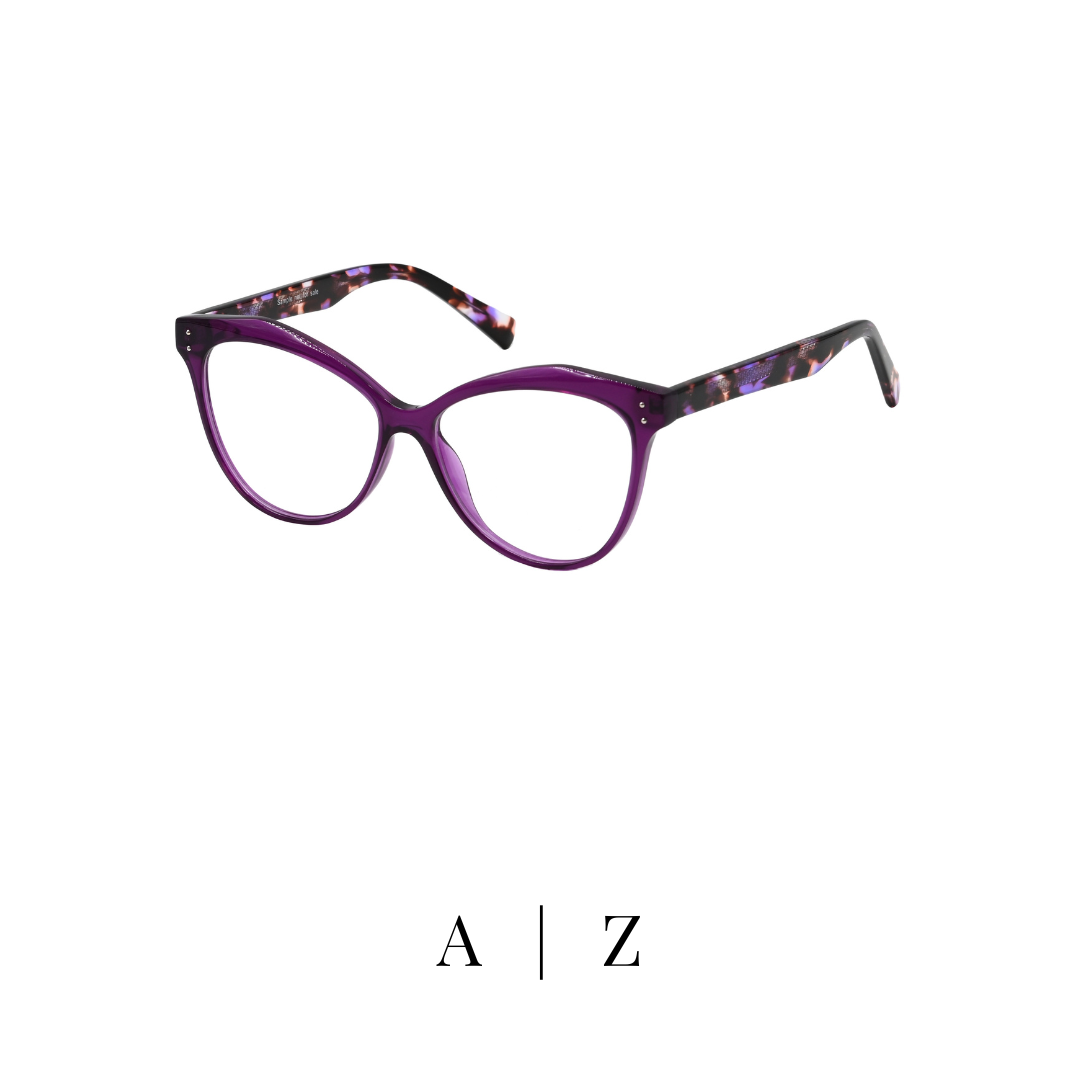 AZ Eyewear - 'Chic' - Purple/Multicolor
