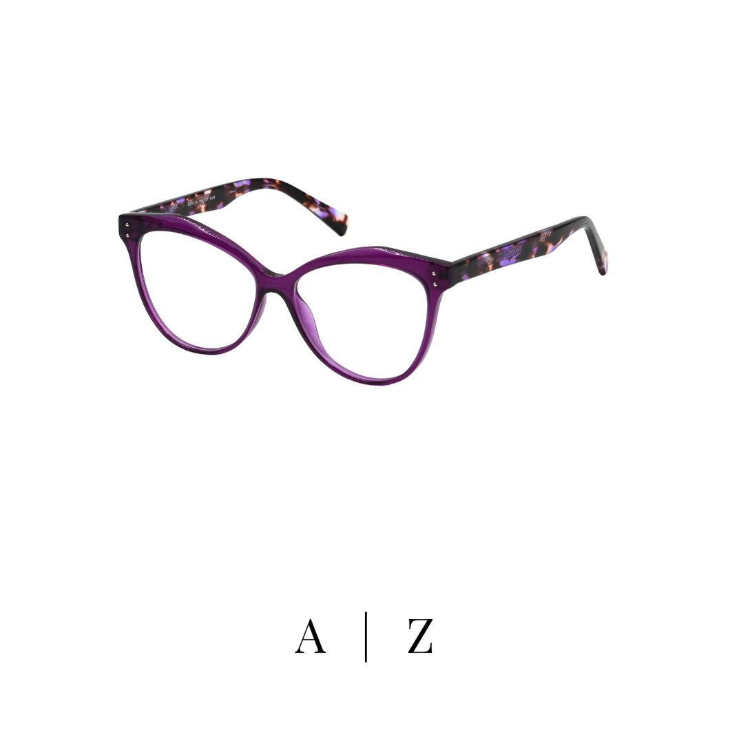 AZ Eyewear - 'Chic' - Purple/Multicolor