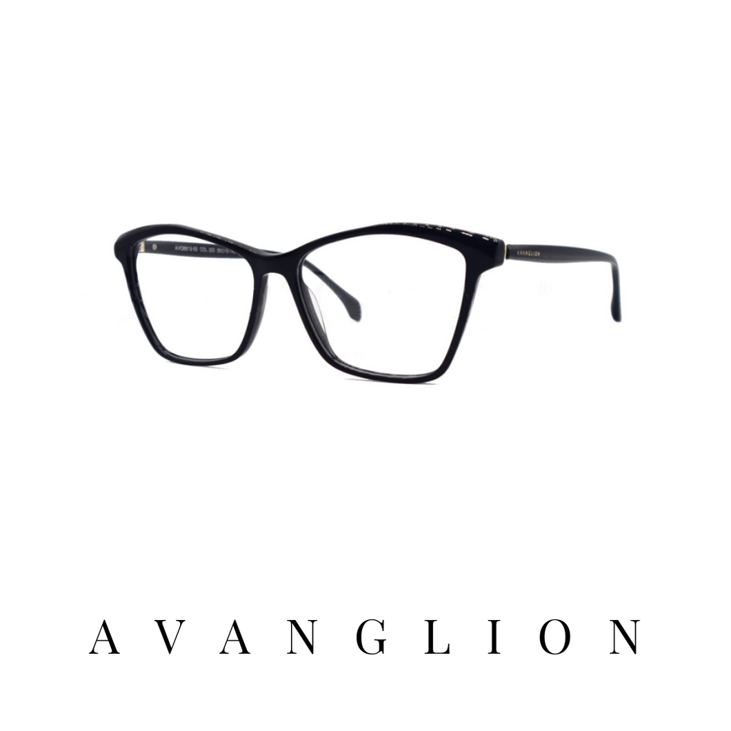 Avanglion Eyewear - Irregular - Black