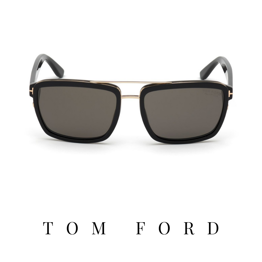 Tom Ford - 'Anders' - Black - Polarized