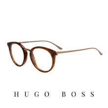 Hugo Boss Eyewear - Round - Brown Marble