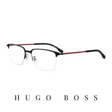 Hugo Boss Eyewear - Semi-Rimless - Black Mat/Brown Mat