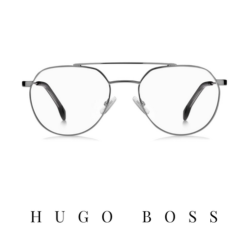 Hugo Boss Eyewear - Round - Gunmetal