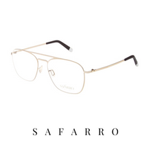 Safarro Eyewear - "Belluno" - Gold/Black