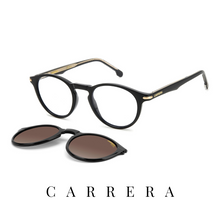 Carrera Eyewear - Round - Unisex - Black - Clip-On