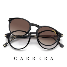 Carrera Eyewear - Round - Unisex - Black - Clip-On