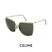 Celine - Oversized - Gold&Green