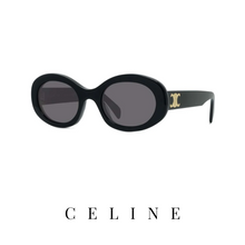 Celine - 'Triomphe' - Oval - Black