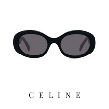 Celine - 'Triomphe' - Oval - Black