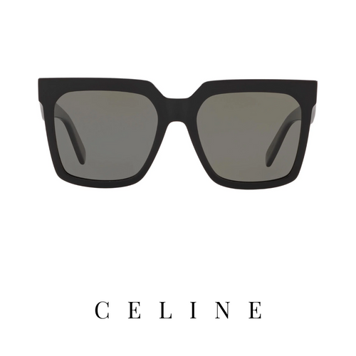 Celine - Oversized - Square - Black&Green - Polarized