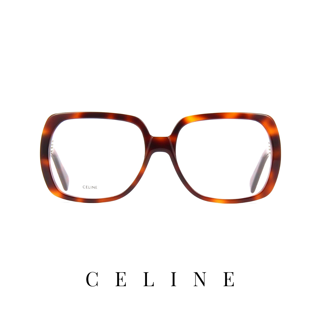 Celine Eyewear - Oversized - Square - Havana