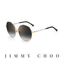 Jimmy Choo - 'Coral' - Black/Gold & Sillver Glitter