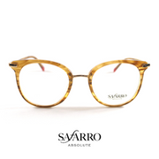 Safarro Eyewear - "Cerveteri" - Striped Yellow/Gold