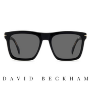 David Beckham Eyewear - Square - Black&Grey - Clip-On