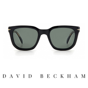 David Beckham Eyewear - Square - Black&Green - Clip-On