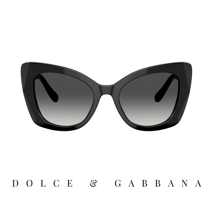 Dolce & Gabbana - Oversized - Cat-Eye - Black