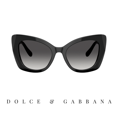 Dolce & Gabbana - Oversized - Cat-Eye - Black