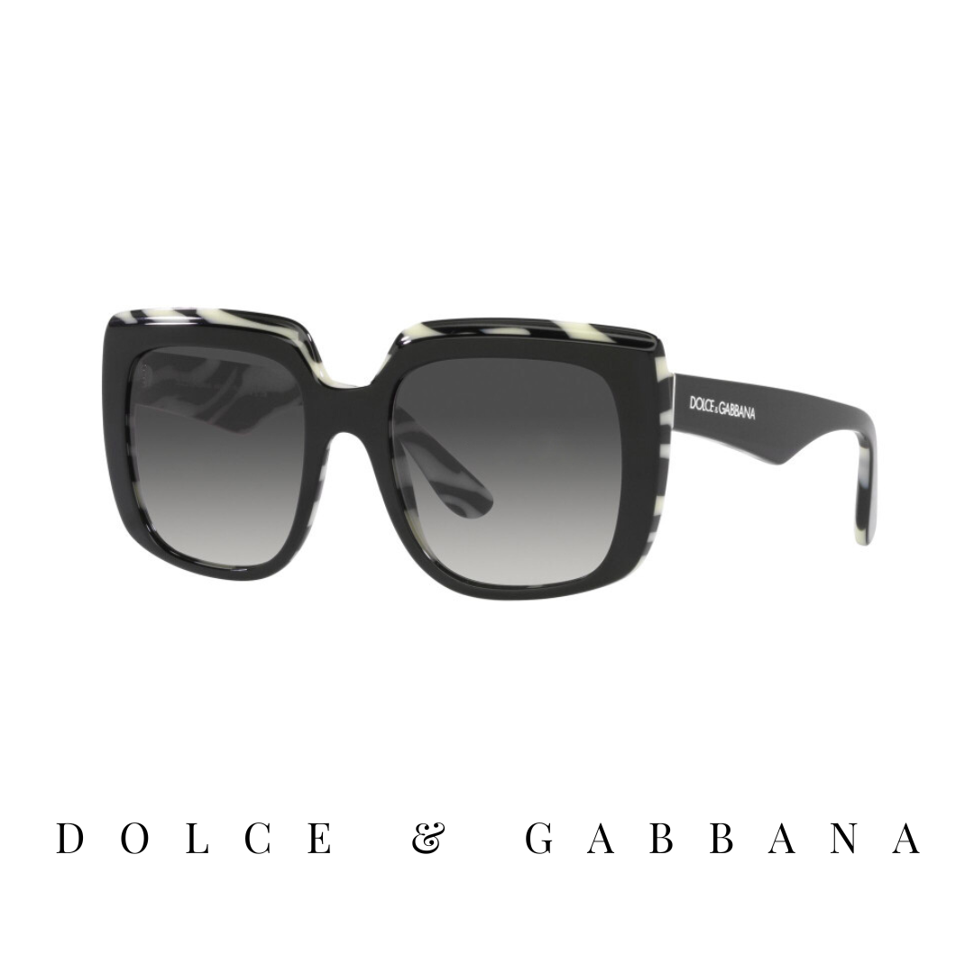 Dolce & Gabbana - Oversized - Square - Black
