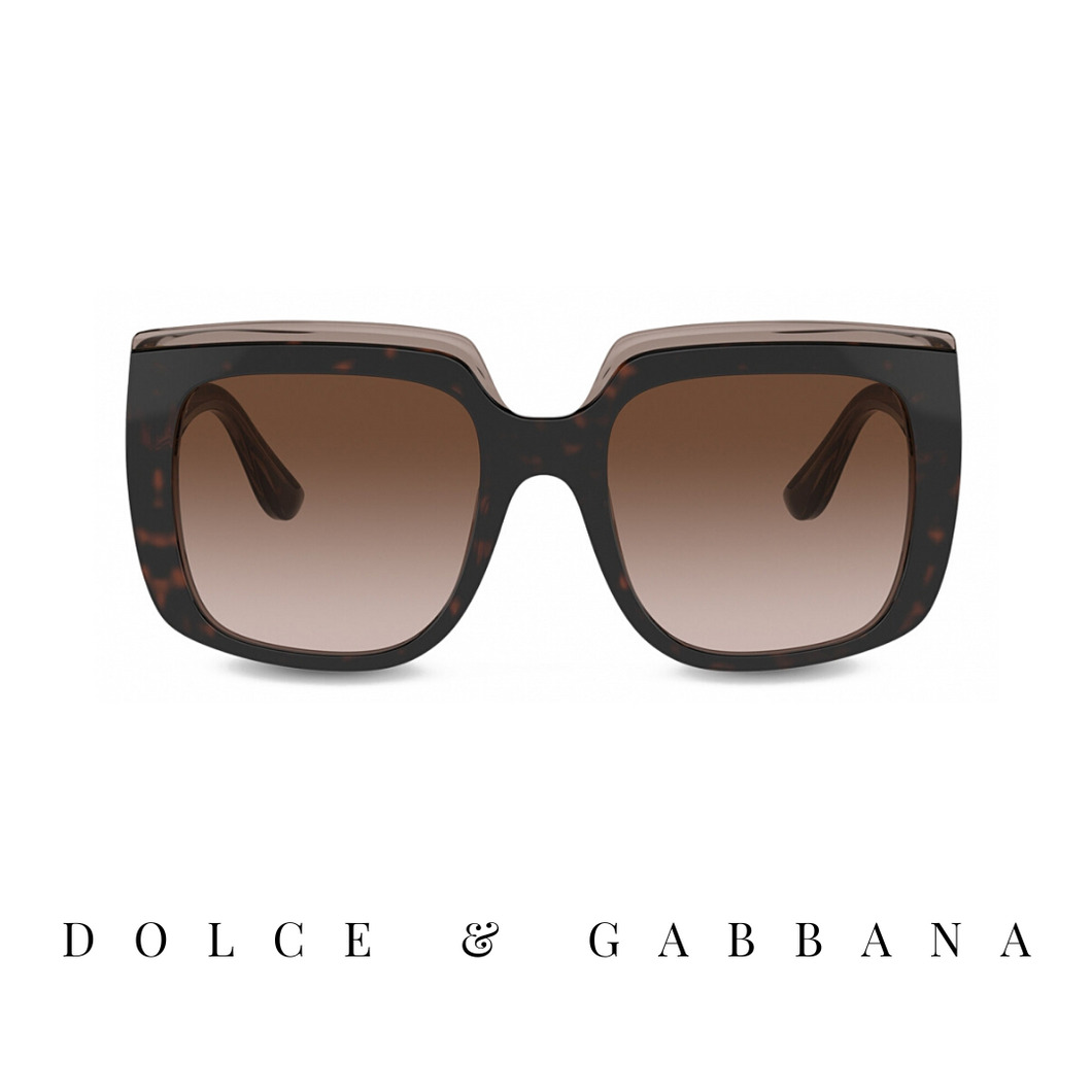 Dolce & Gabbana - Oversized - Square - Havana