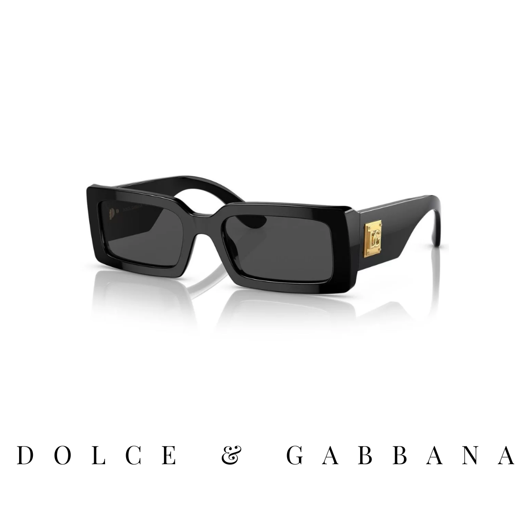 Dolce & Gabbana - Rectangle - Black&Dark Grey