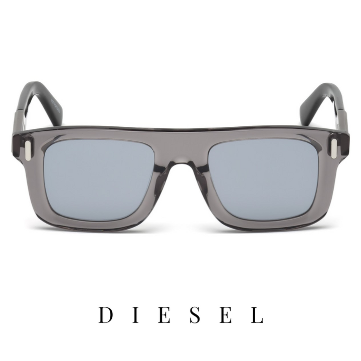 Diesel - Square - Transparent Grey/Black