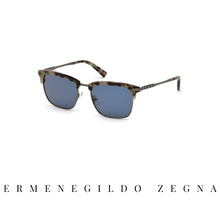 Ermenegildo Zegna - Square - Grey/Tortoiseshell