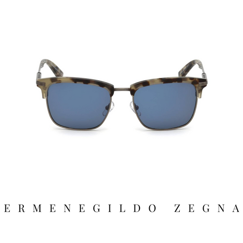 Ermenegildo Zegna - Square - Grey/Tortoiseshell