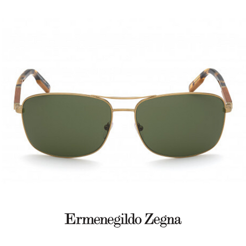 Ermenegildo Zegna - Rectangle - Gold/Tortoiseshell