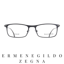 Ermenegildo Zegna Eyewear - Rectangle - Black Mat/Silver