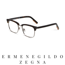 Ermenegildo Zegna Eyewear - Tortoiseshell print/Gunmetal