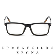 Ermenegildo Zegna Eyewear - Rectangle - Black