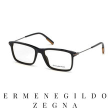 Ermenegildo Zegna Eyewear - Rectangle - Black
