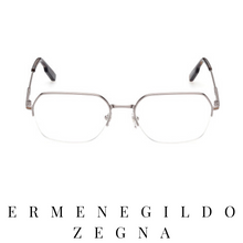 Ermenegildo Zegna Eyewear - Semi-Rimless - Gunmetal