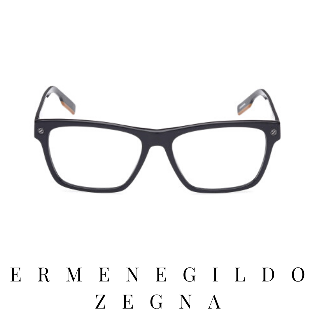 Ermenegildo Zegna Eyewear - Square - Black