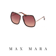 Max Mara - 'Elsa4' - Oversized - Dark Brown/Rose-Gold