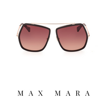 Max Mara - 'Elsa4' - Oversized - Dark Brown/Rose-Gold