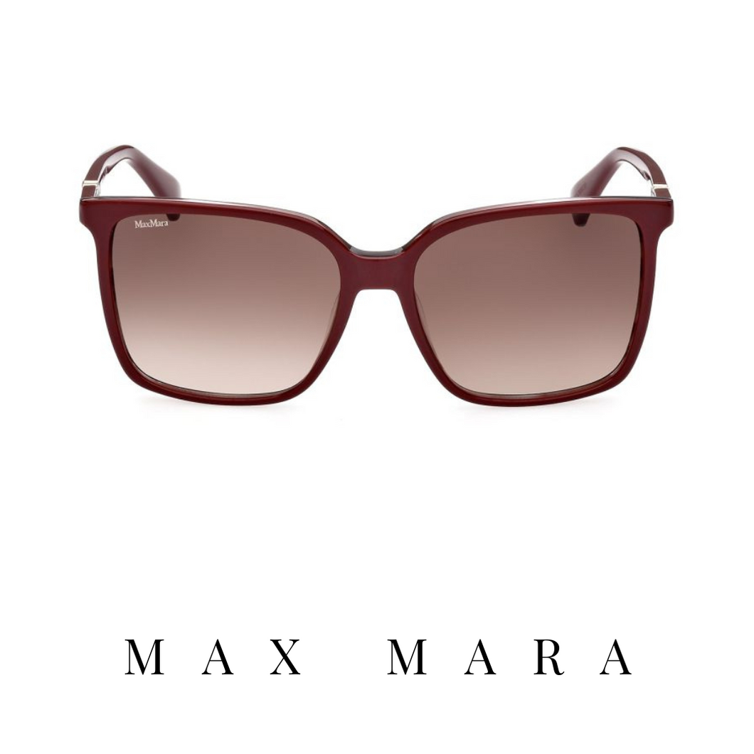 Max Mara - 'Emme11' - Square - Burgundy