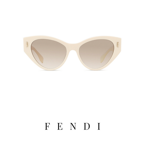 Fendi - Cat-Eye - Beige