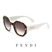 Fendi - 'Fendi Bold' - Dark Havana/White